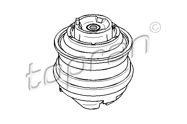 TOPRAN 407 837 Sospensione, Motore