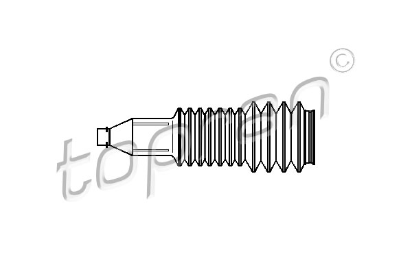 TOPRAN 407 940 Soffietto, Sterzo