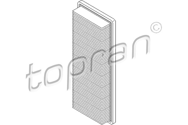 TOPRAN 722 564 Filtro aria-Filtro aria-Ricambi Euro