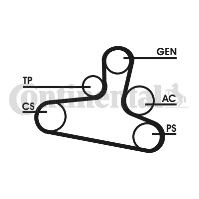 CONTINENTAL CTAM 6DPK1195D1...