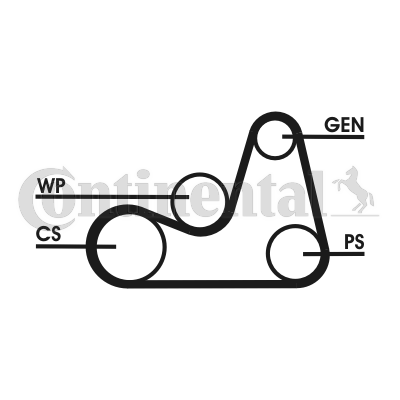 CONTINENTAL CTAM 6PK1138D2...