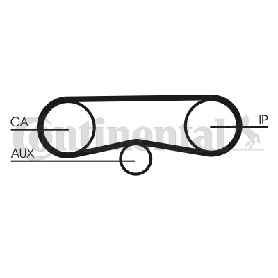 CONTINENTAL CTAM CT547 Zahnriemen