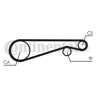 CONTINENTAL CTAM CT653 Zahnriemen