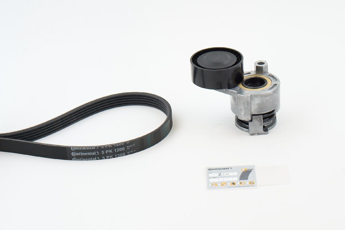 CONTINENTAL CTAM 5PK1200K1 Σετ ιμάντων poly-V for NISSAN RENAULT
