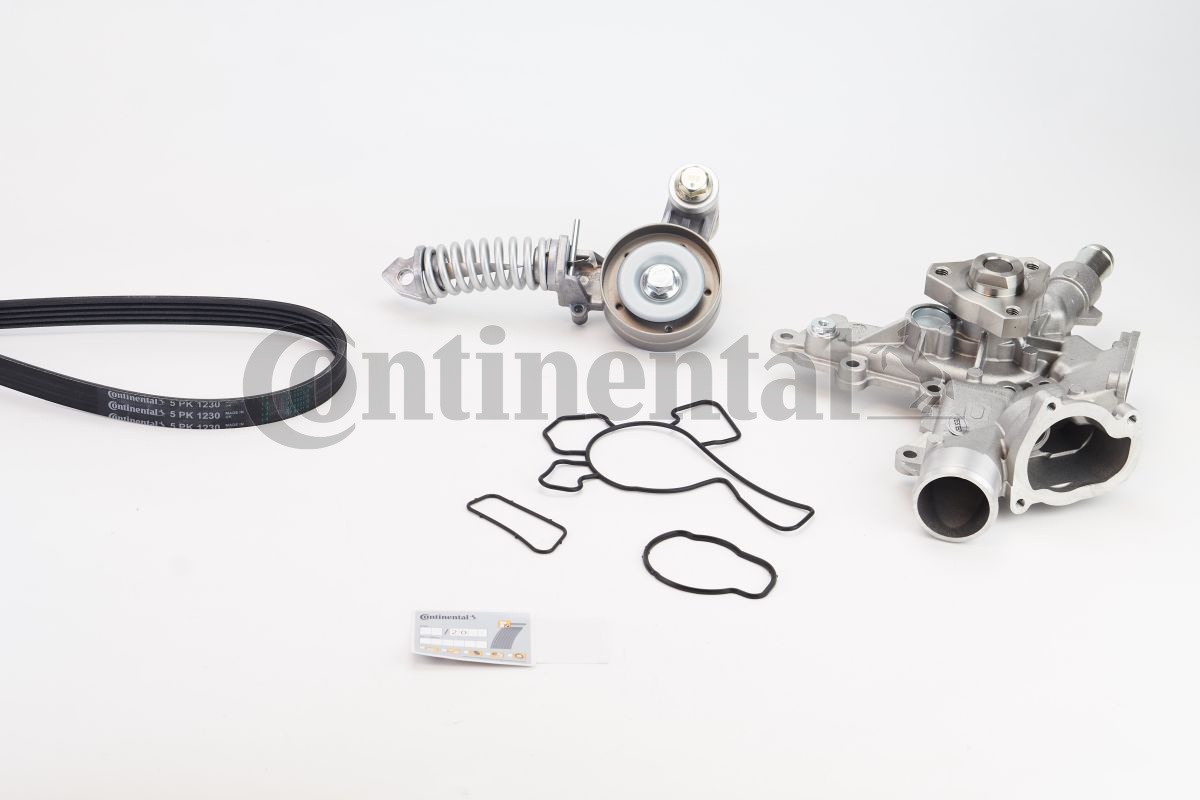 CONTINENTAL CTAM 5PK1230WP1 Wasserpumpe + Keilrippenriemensatz