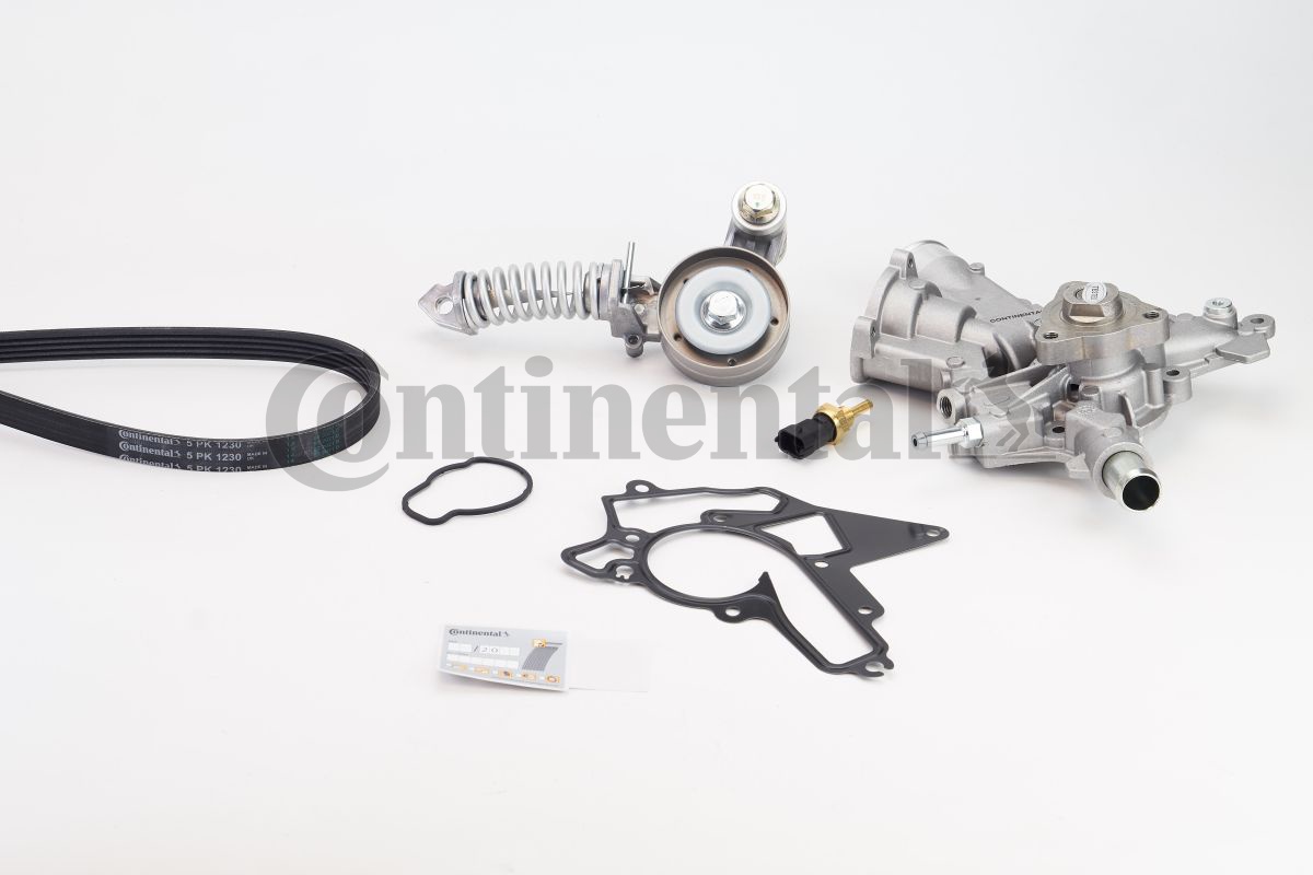 CONTINENTAL CTAM 5PK1230WP2 Wasserpumpe + Keilrippenriemensatz