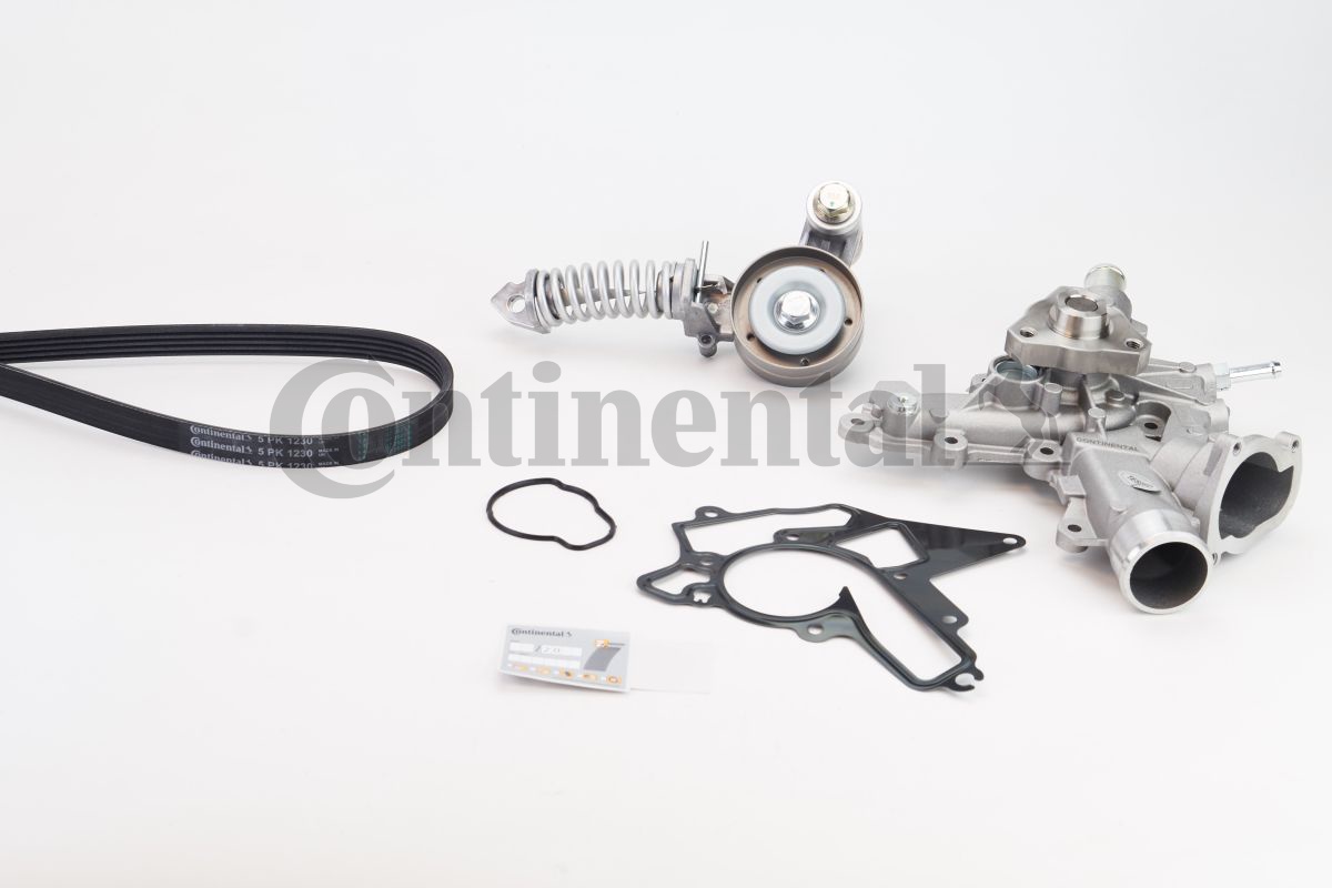 CONTINENTAL CTAM 5PK1230WP3 Wasserpumpe + Keilrippenriemensatz