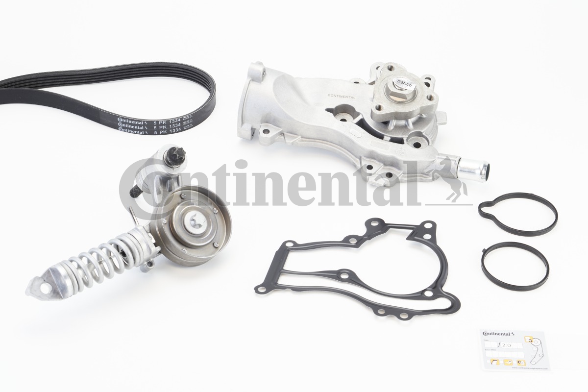 CONTINENTAL CTAM 5PK1334WP1 Wasserpumpe + Keilrippenriemensatz