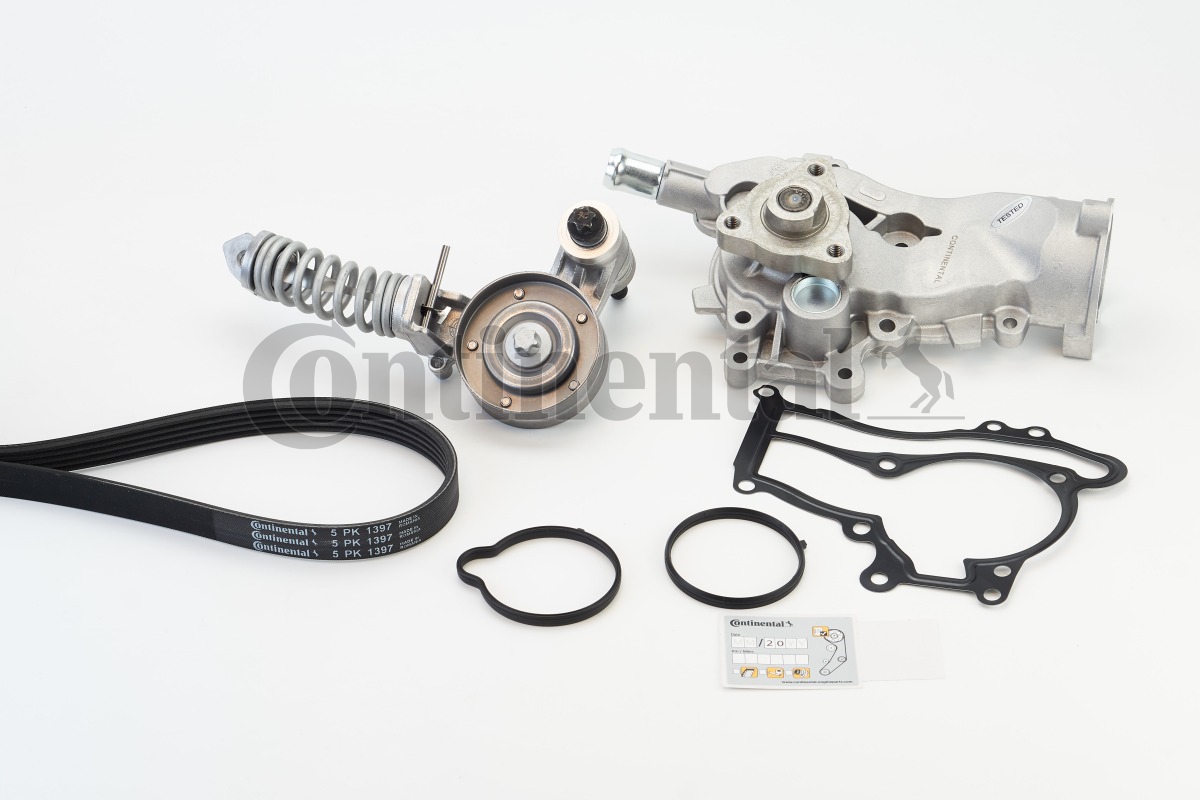 CONTINENTAL CTAM 5PK1397WP1 Wasserpumpe + Keilrippenriemensatz