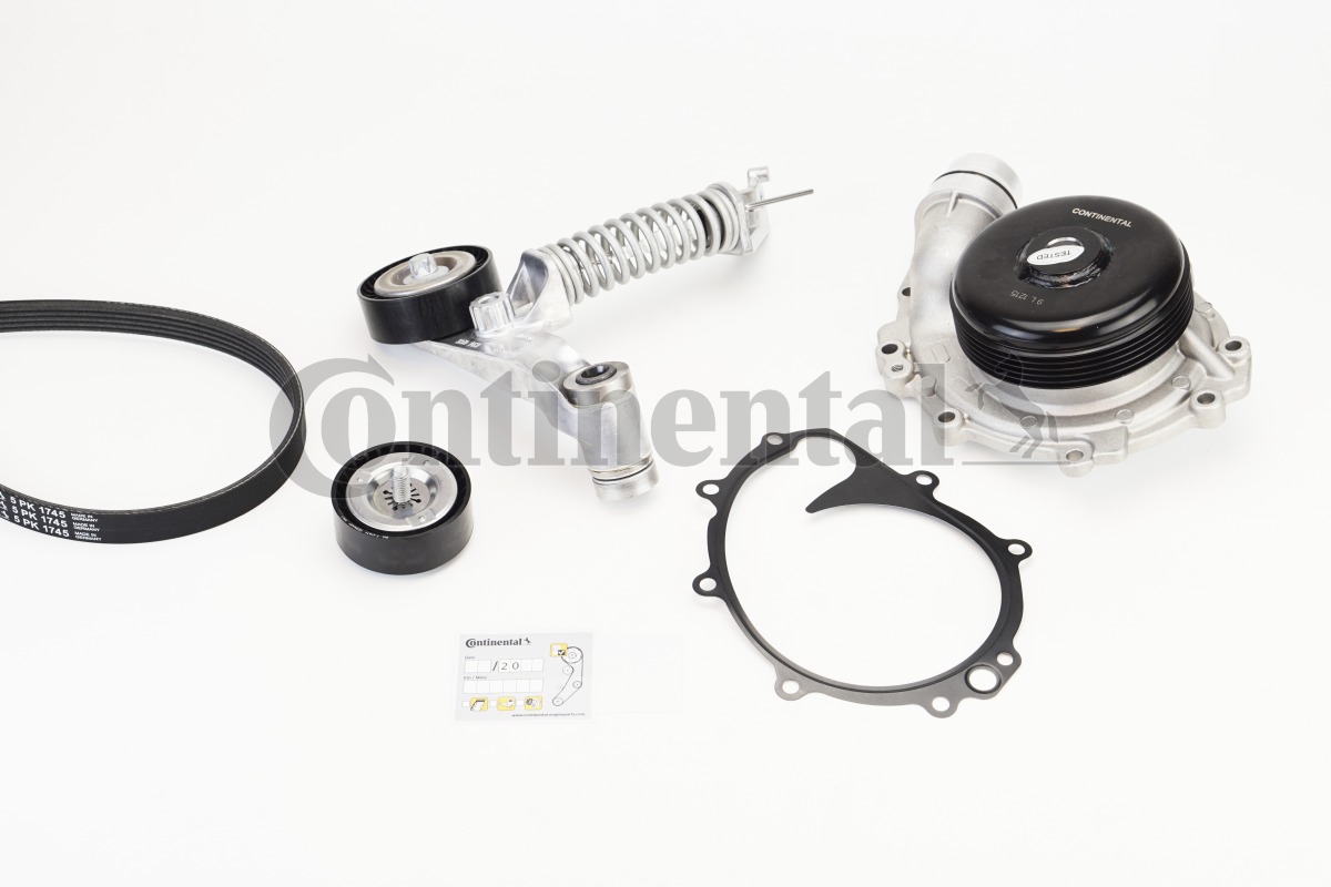 CONTINENTAL CTAM 5PK1745WP1 Wasserpumpe + Keilrippenriemensatz