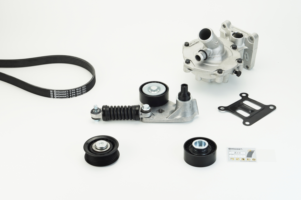 CONTINENTAL CTAM 6PK1642WP2 Wasserpumpe + Keilrippenriemensatz