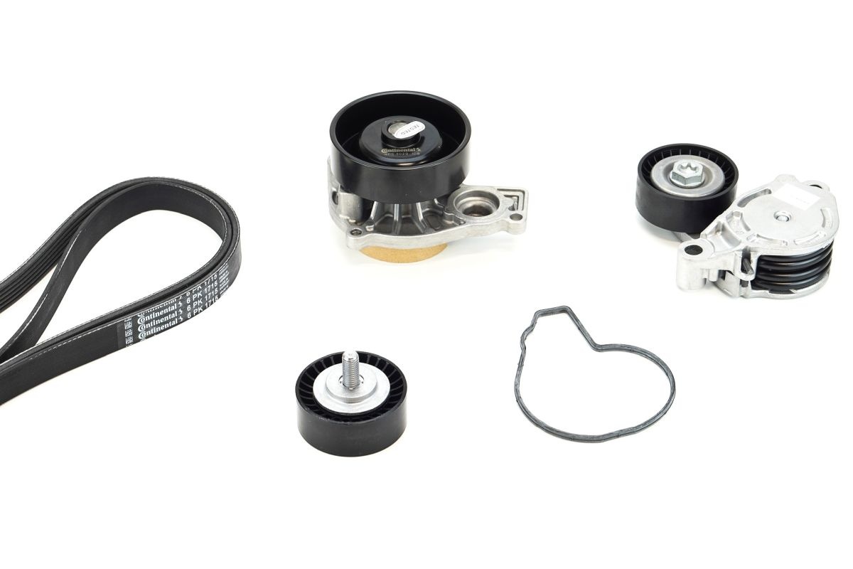 CONTINENTAL CTAM 6PK1715WP2 Wasserpumpe + Keilrippenriemensatz