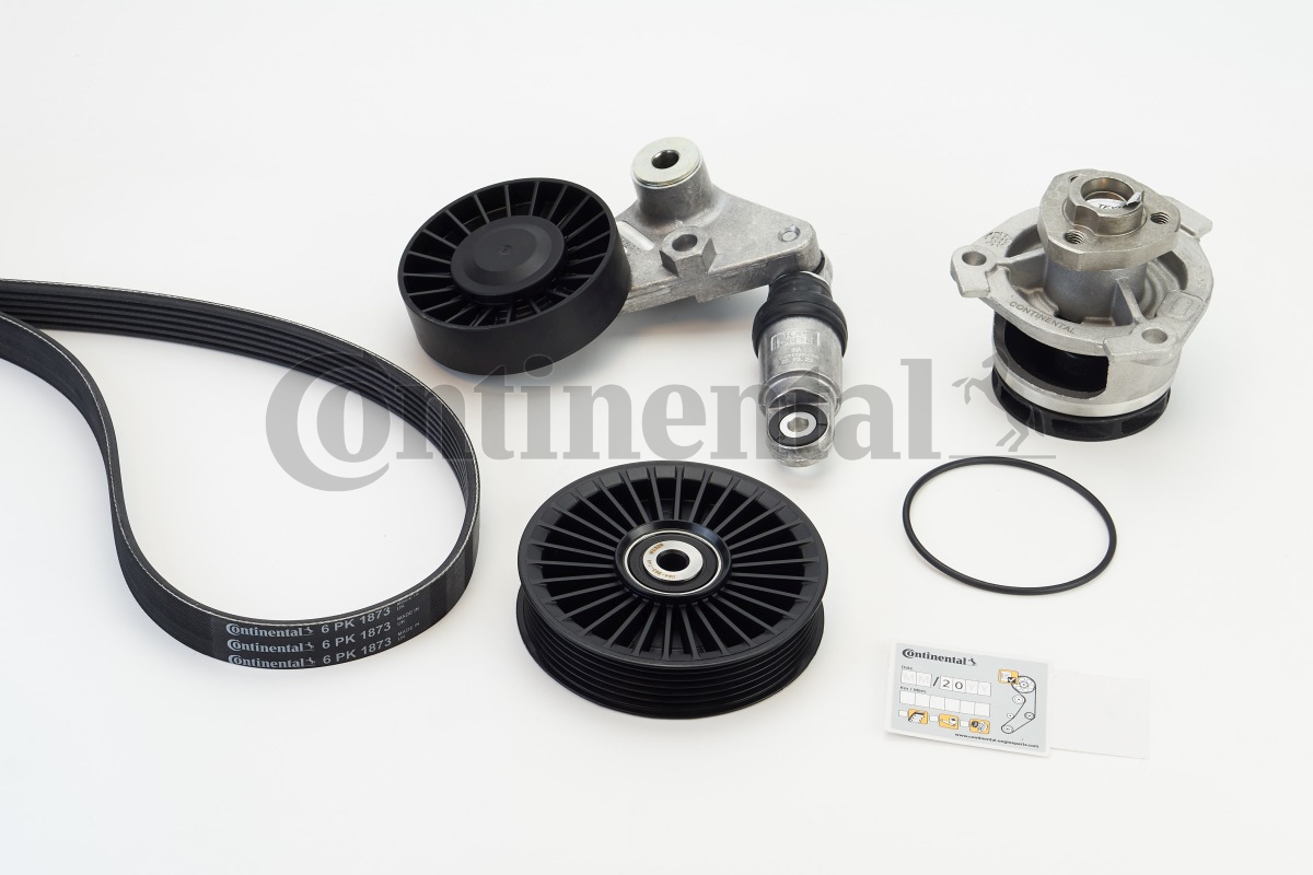 CONTINENTAL CTAM 6PK1873WP4 Wasserpumpe + Keilrippenriemensatz