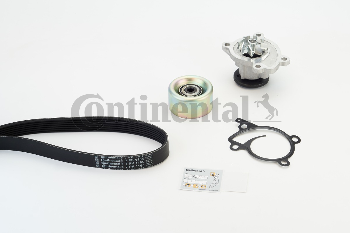 CONTINENTAL CTAM 7PK1165WP1 Wasserpumpe + Keilrippenriemensatz