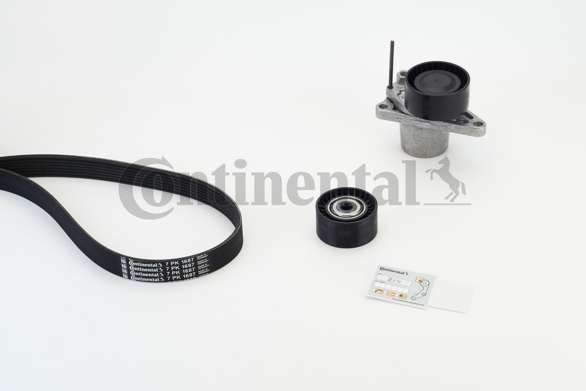 CONTINENTAL CTAM 7PK1687K1 Keilrippenriemensatz