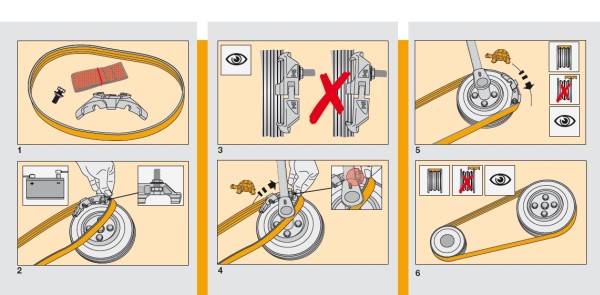 CONTINENTAL CTAM UNI TOOL ELAST Montagewerkzeug, Keilrippenriemen