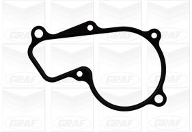 GRAF PA1184 Water Pump, engine cooling for HYUNDAI HYUNDAI (BEIJING) KIA KIA (DYK)