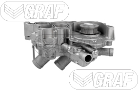 GRAF PA1373 Αντλία νερού, ψυγείο κινητήρα for AUDI SEAT SKODA VW