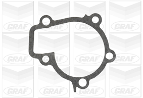 GRAF PA698 Water Pump, engine cooling for HYUNDAI