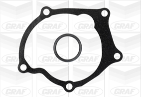 GRAF PA922 Water Pump, engine cooling for HYUNDAI MITSUBISHI