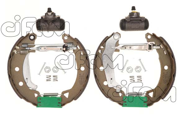 CIFAM 151-057 Bremsbackensatz