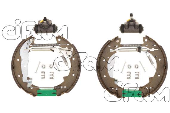 CIFAM 151-106 Bremsbackensatz