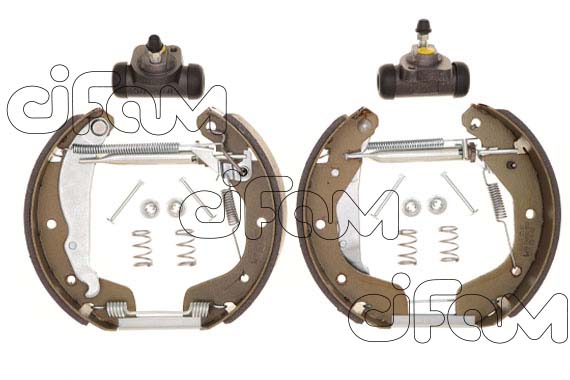 CIFAM 151-124 Bremsbackensatz