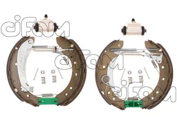 CIFAM 151-169 Bremsbackensatz