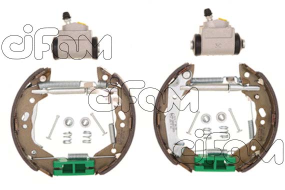 CIFAM 151-209 Bremsbackensatz