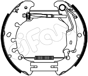 CIFAM 151-221 Bremsbackensatz