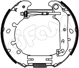 CIFAM 151-228 Bremsbackensatz