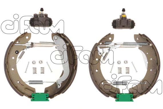 CIFAM 151-254 Bremsbackensatz