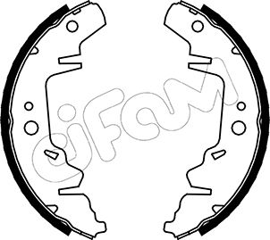 CIFAM 153-026 Bremsbackensatz