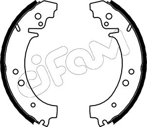 CIFAM 153-060 Bremsbackensatz