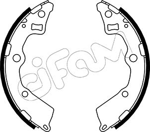 CIFAM 153-229 Bremsbackensatz