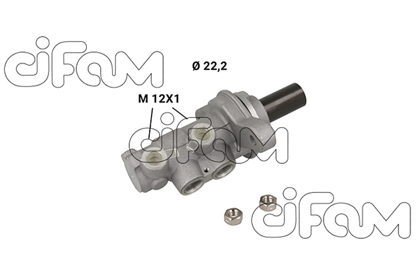CIFAM 202-1280 Κεντρική αντλία φρένων for RENAULT
