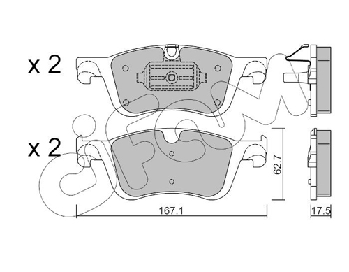 CIFAM 822-1365-1 Σετ...