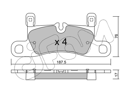 MAGNETI MARELLI 352316170951 Vattenpump  reservdel Autofrance AB