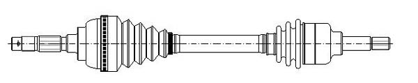 CIFAM 655-156 Antriebswelle