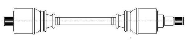 CIFAM 655-092 Antriebswelle