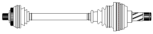 CIFAM 655-360 Antriebswelle