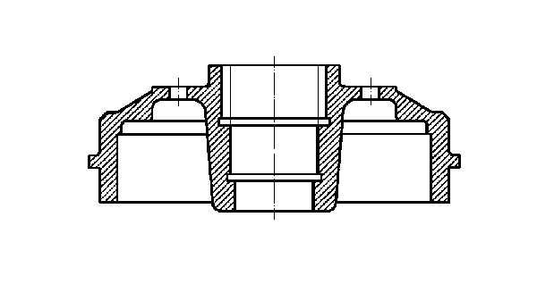 CIFAM 700-414 Bremstrommel