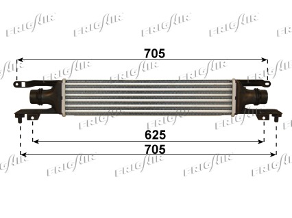 FRIGAIR 0707.3014 Intercooler