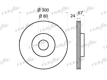 FRIGAIR DC04.103 Discofreno