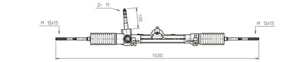 GENERAL RICAMBI AU9031 Styresnekke