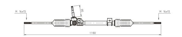 ELSTOCK 11-1348 Styresnekke