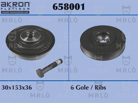 AKRON-MALÒ 658001 Τροχαλία...