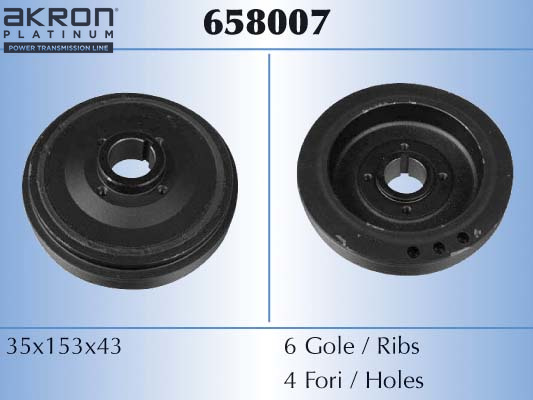 AKRON-MALÒ 658007 Τροχαλία...
