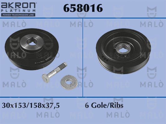 AKRON-MALÒ 658016 Τροχαλία...