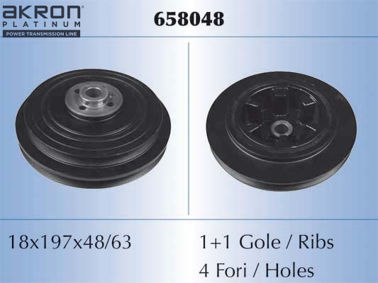 AKRON-MALÒ 658048 Τροχαλία...
